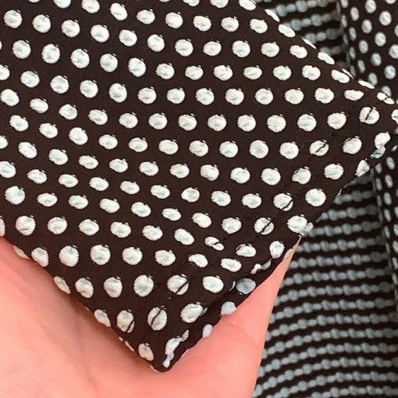 LuLaRoe | Sarah Mermaid Green PolkaDot Open Front Long Duster Cardigan Sweater M - Picture 6 of 14
